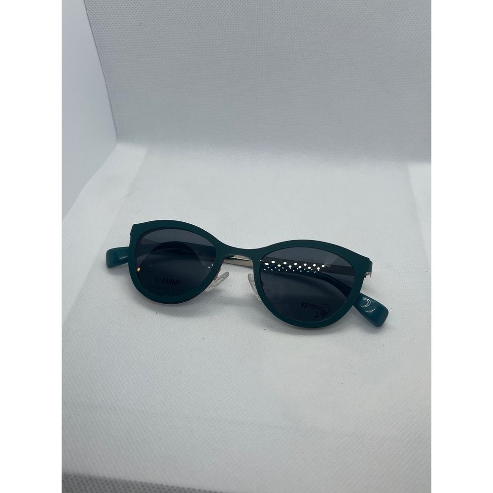 INTERFACE Women's Eyeglasses Frames With Magnetic Clip-On‎ Sunglasses Green